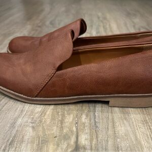 Brown Leather Loafers